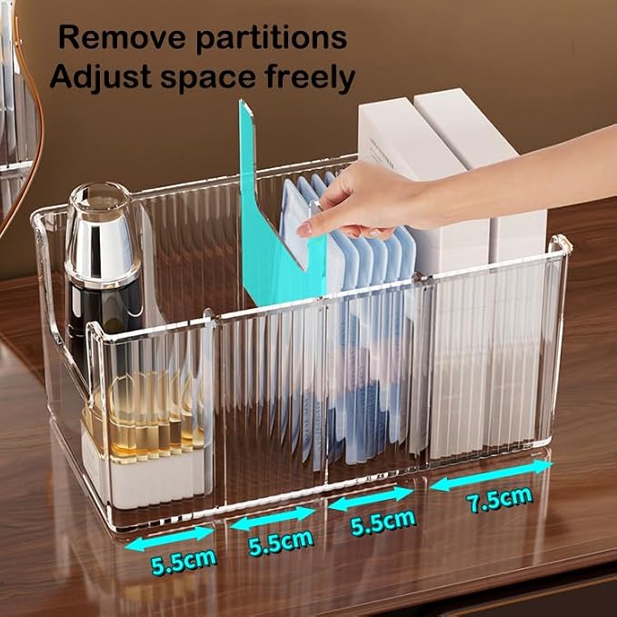 Extra Thick Acrylic Makeup Organizer - Image 2