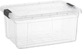 Superio Clear Plastic Storage Bin by Superio