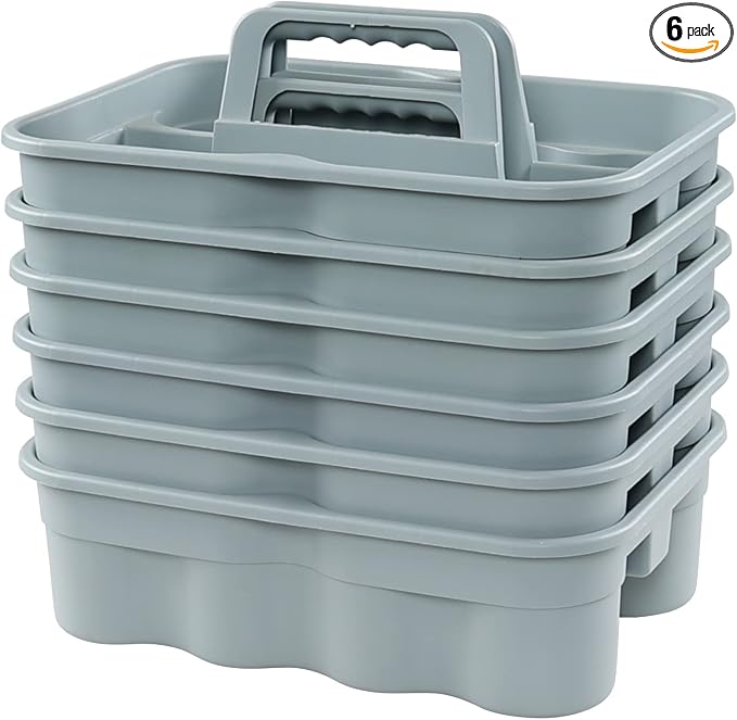 Plastic Cleaning Tote Caddy, Plastic Caddy by Qqbine