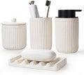 BosilunLife Beige Bathroom Accessories Set by BosilunLife