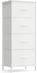SONGMICS Dresser for Bedroom, Chest of Drawers, 4 Non-Woven Fabric Drawers by SONGMICSbySONGMICSHOME