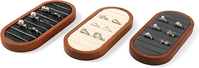 Solid Wood Jewelry Display Tray - Image 4