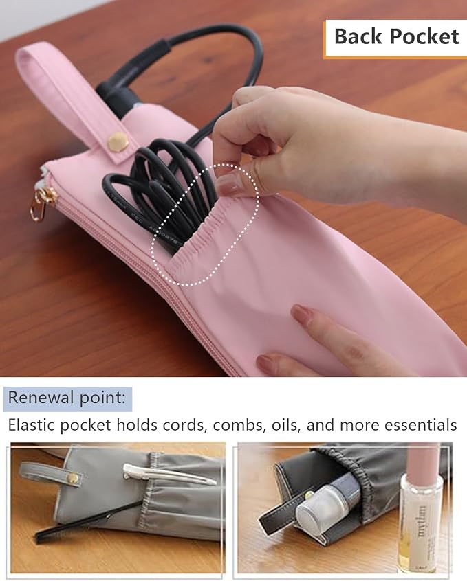 Holder & Mat for Hot Tools, Curling Iron Flat Iron Heat Resistant Hair Tools - Image 4