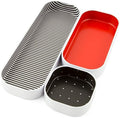 Three by Three Seattle 3 Piece Shallow Metal Organizer Tray Set by ThreebyThreeSeattle