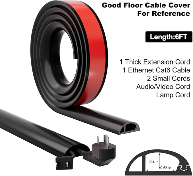 6FT Side-Open Extension Cord Covers - Image 2