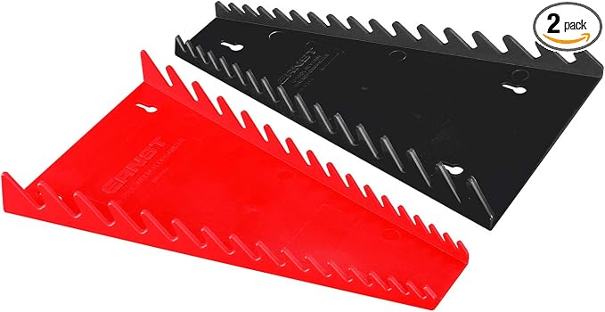 ERNST 16-Tool Wrench Trays, Standard Red and Reverse Black by ErnstManufacturingInc