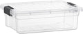 Superio Clear Plastic Storage Bins by Superio
