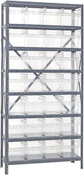 Quantum Storage Systems 1275-SB807CL Solid Heavy Duty 8 Shelves 28 STORE-MAX by QuantumStorageSystems