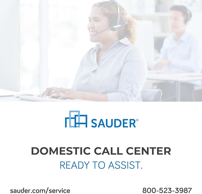 Sauder 5 Tier Book Shelf Wooden Bookcase Multipurpose Bookshelf - Image 10