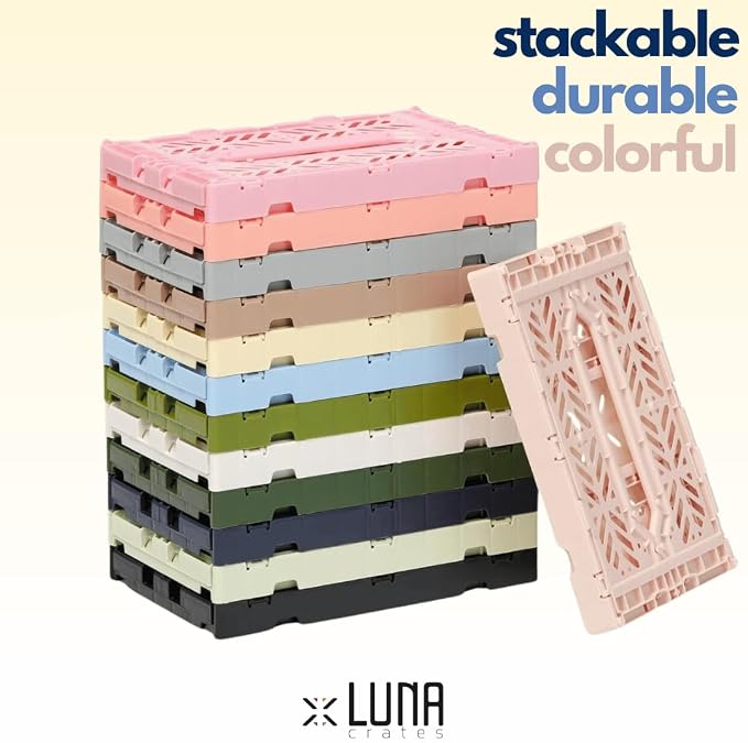 Collapsible Storage Box, Foldable Crate Organizer Bin - Image 8