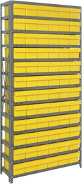 Quantum Storage Systems 1275-601YL Solid Heavy Duty 13 Shelves 72 Super Tuff by QuantumStorageSystems