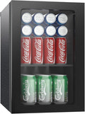 Compact Beverage Refrigerator, 24 Can/0.9 Cubic Feet Fridge by Erivess