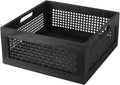 YRMT Wood Storage Crate Basket Rustic Wooden Storage Container by YRMTKIHE