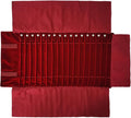 Portable Jewelry Roll Untangled Secure Necklace Travel Storage Bag Displays by SCIKHEFT