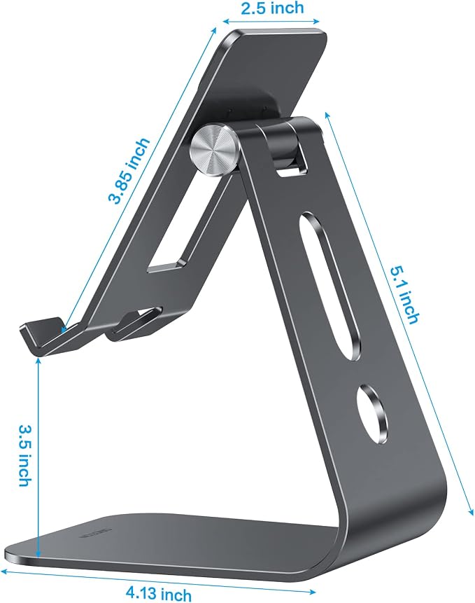 OMOTON Adjustable Tablet Stand for Desk, Upgraded Longer Arms for Greater - Image 4