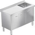 WWK 47" x 21" Stainless Steel Sink by WWK