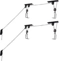 Bike Hanger - Overhead Hoist Pulley System - Secure Garage Ceiling Storage by by RADSportz