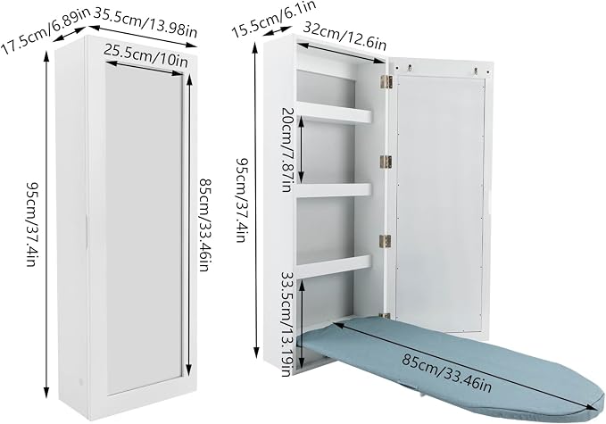 Wall Mounted Ironing Board - Image 2