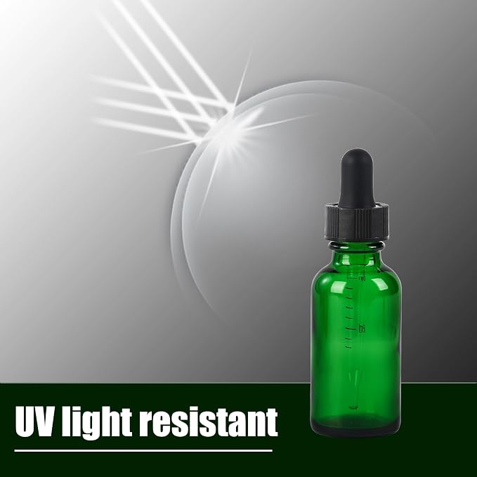 48 Pcs, 1oz Glass Dropper Bottle, Leakproof Tincture Bottles - Image 5