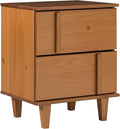 Walker Edison Sprague Contemporary Detailed Drawer Solid Wood Nightstand by WalkerEdison