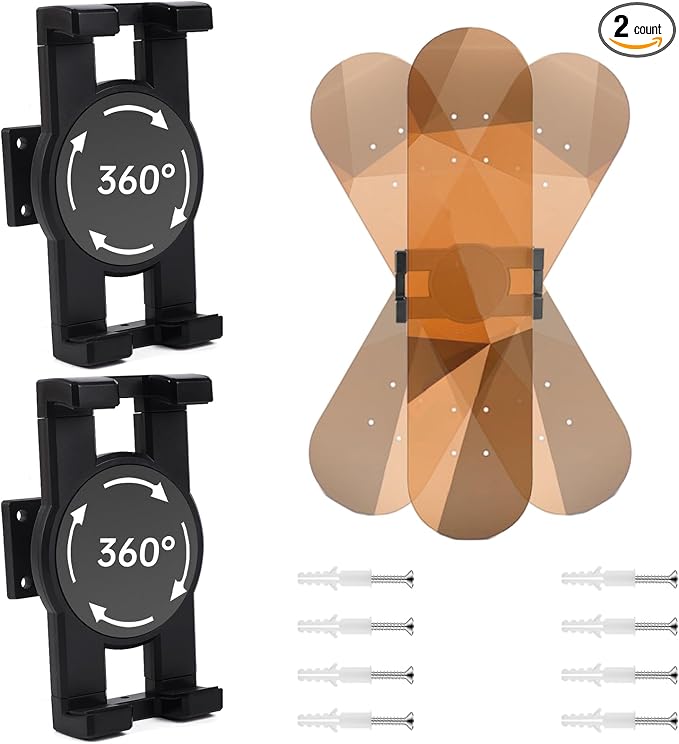 360° Rotating Skateboard Deck Wall Mount by Unknown