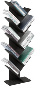 Furinno Bookshelf 9-Tier Floor Standing Tree Bookcase by Furinno-FitsYourSpaceFitsYourBudget