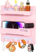 Floating Shelves for Bedside Shelf Accessories Organizer, Wall Mount Self Stick by CHENYAOAI