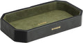 SANZIE Leather Tray Organizer Small Trays Decorative Tray Desktop Storage by SANZIE