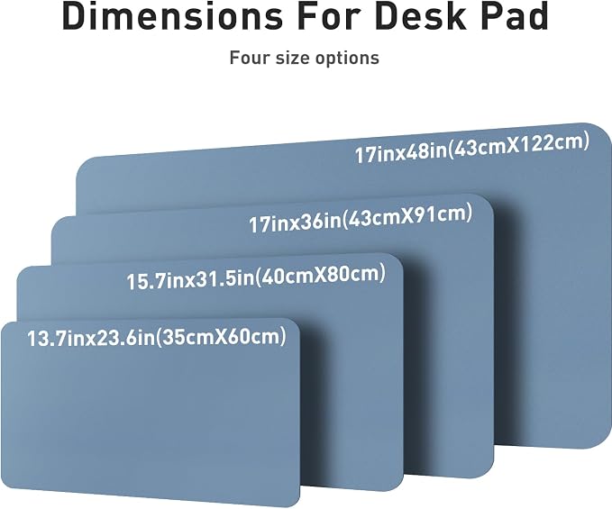 Aothia Leather Desk Pad Protector, Large Mouse Pad, Office Desk Mat, Non-Slip - Image 7