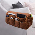 2 in 1 Waterproof Armrest Covers Sofa Arm Organizer by Holiberty