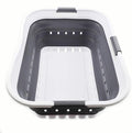 SAMMART 42L Collapsible Plastic Laundry Basket by SAMMART