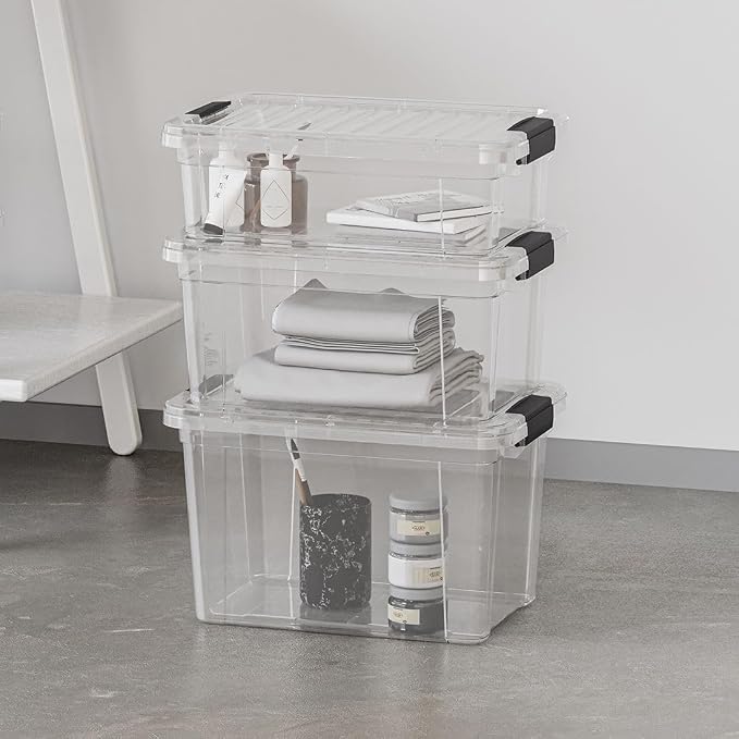 Superio Clear Storage Bins - Image 8