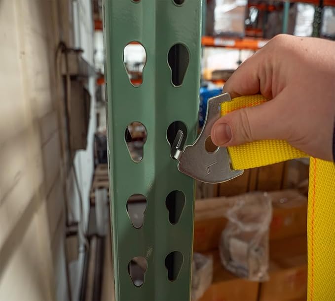Mytee Products 4 Pack 2"x110.5" Pallet Rack Safety Straps - Image 7