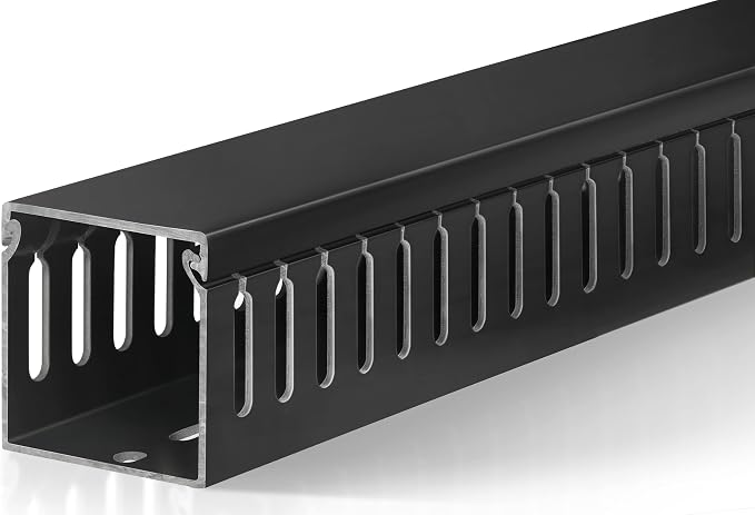ZhiYo 2x2inCable Raceway, 6.6ft Server Rack Cable Management Under Desk Cord by ZhiYo