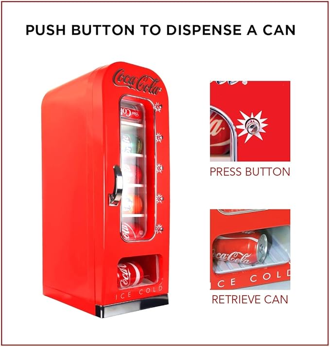 Coca Cola Mini Fridge - Image 6