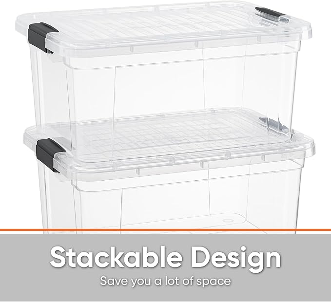 Superio Small Clear Storage Box - Image 4
