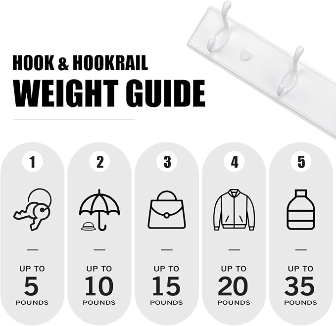 Wooden Coat Rack, Wall-Mounted Organizer - Image 3