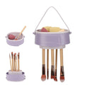 Makeup Brush Cleaner Mat, 3 in 1 Upgraded Foldable Silicone Makeup Brush by GOLIKEE