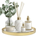 Vanity Perfume Round Decorative Storage Tray by Decor+Trends