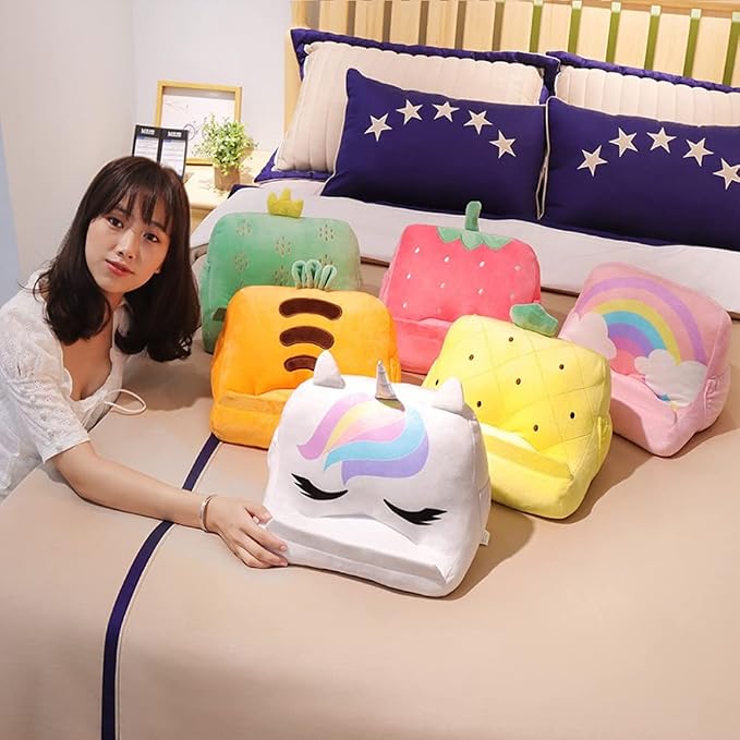 Dpofirs Pillow Tablet Stand, Soft Plush Tablet Holder - Image 5
