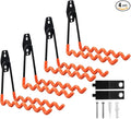 Garage Hooks, 4 Pack Wave Hooks by CRXCRC