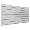 Slatwall Panel 4 FT x 2 FT, Interlocking Slat Wall Paneling, Wall Mounted PVC by Neoaider