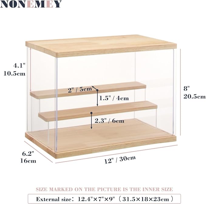 NONEMEY Clear Acrylic Display Case - Image 5