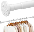 No Drilling Closet Rod, 27.5-82 Inches Hanging Closet Rod by SimpleSolutionsforCozyHome