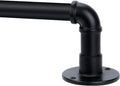 Black Extra Long Industrial Curtain Rod 240 Inches by YAJUXIU