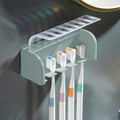 5 Slots Toothbrush Holder Wall Mount by HLGOLDLUO