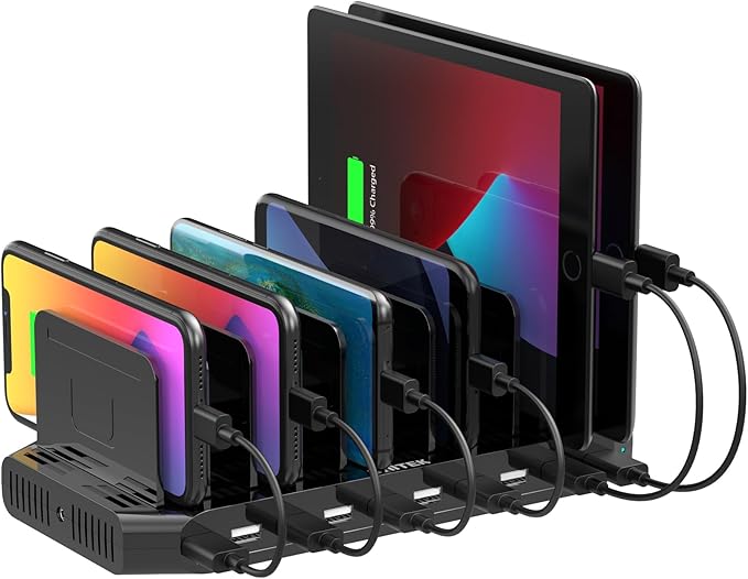 【10PCS】 Unitek Multi Charging Station, 10-Port USB Charger by Unitek