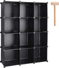 TUMUCUTE Cube Storage Organizer, DIY Plastic Closet Cabinet Modular Bookcase by Worththetrustofeverycusto