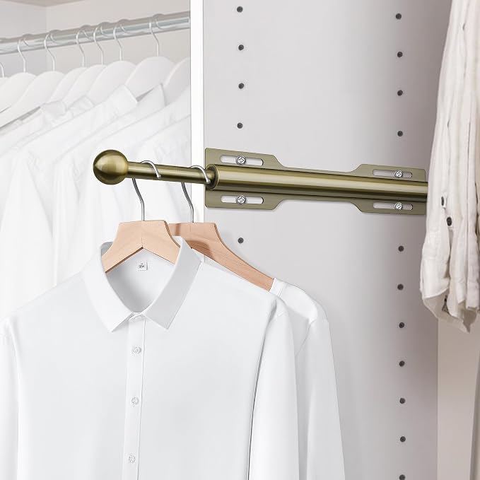 FIRJOY 12" Valet Rod for Closet Pull Out - Image 2