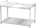 Deco Brothers Under Sink 2 Tier Expandable Shelf Organizer by DecoBrothers